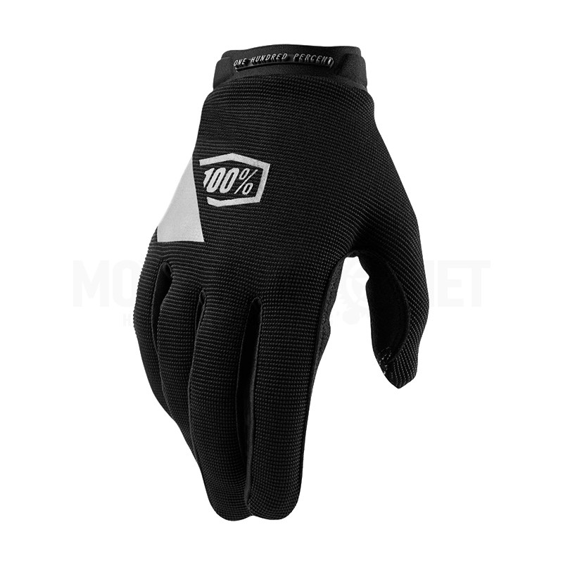 100% Ridecamp Women's Motocross Gloves 100% Ridecamp - black